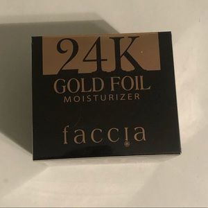 faccia - 24k gold foil moisturizer